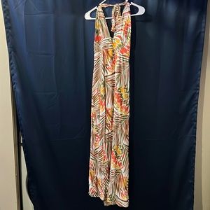 Long floral dress